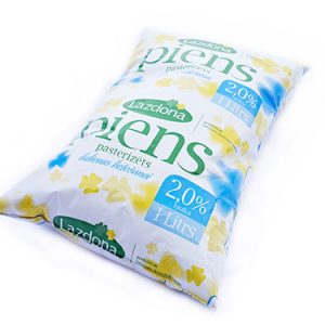 Piens (2%)