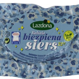 BIO Baltais biezpiena siers (22%)